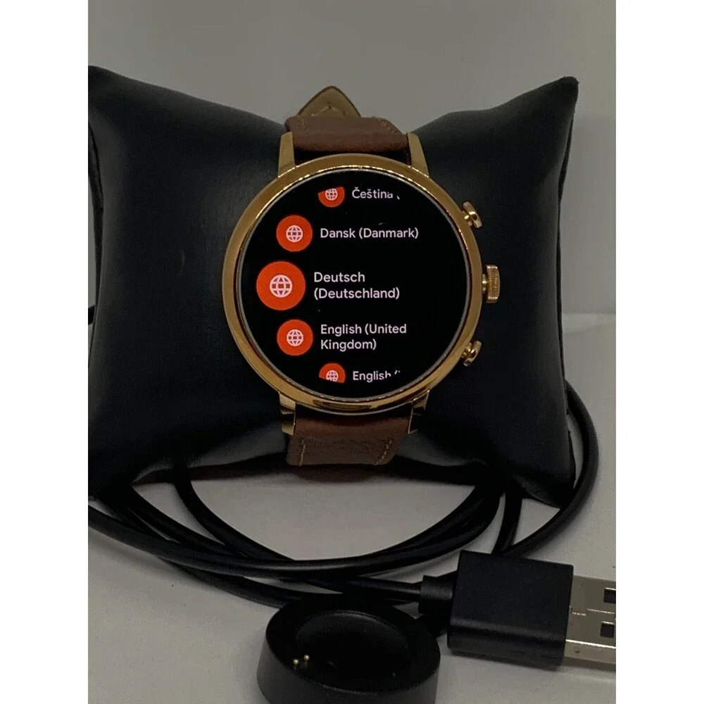 Fossil Gen 4 Authentic Digital Dial Smart Watch Custom Band FTW6020 NP15